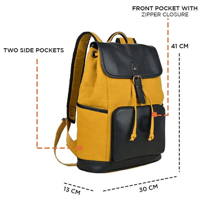 Transit Pro Backpack Stylish & Sustainable Mustard 003
